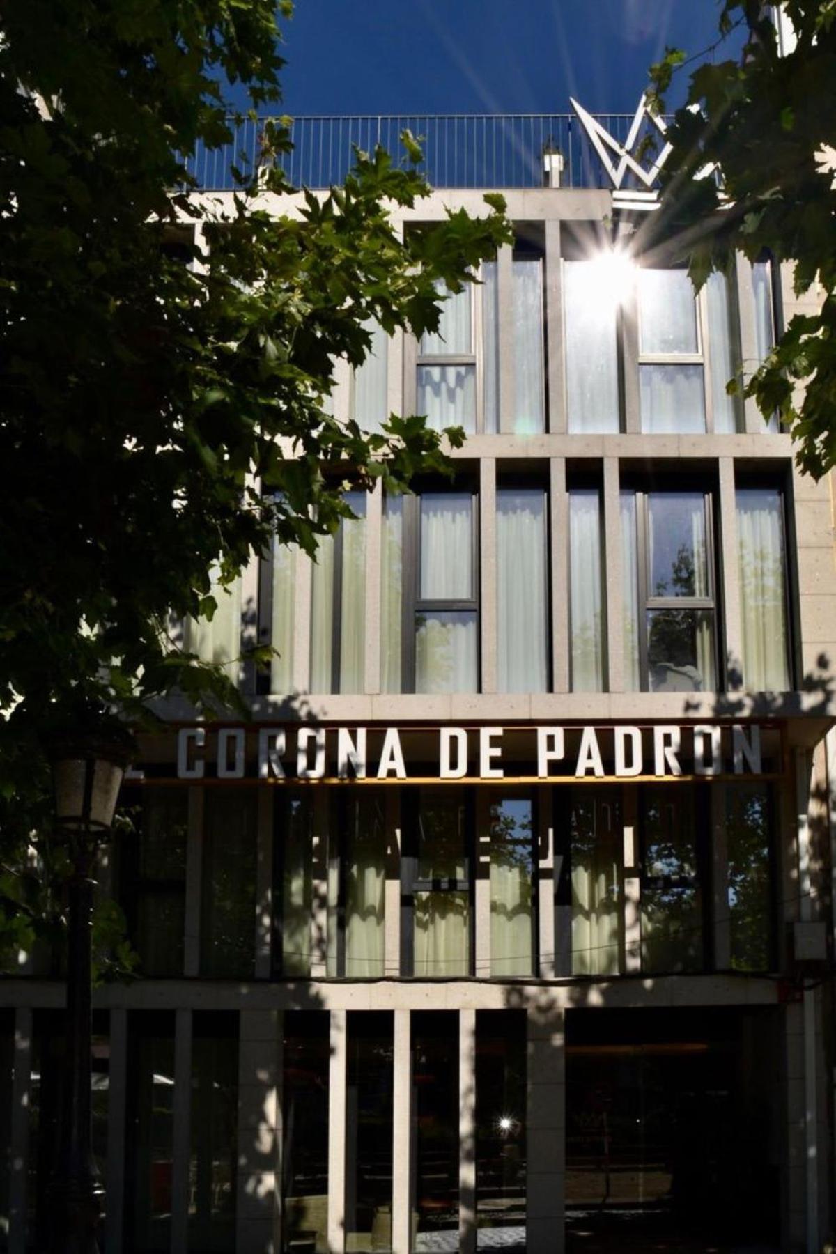 Hotel Corona De Padrón Exterior foto